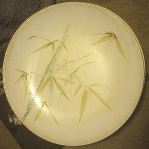 Melmac Beverly vtg dinner plate set